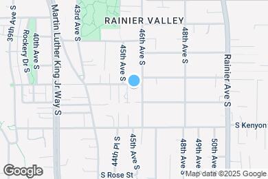 Map image of the property - 4517 S Holden St
