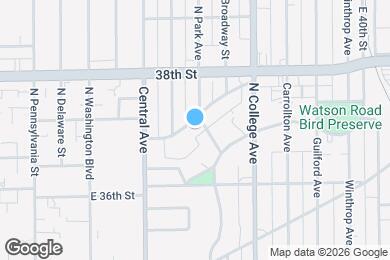 Map image of the property - 563 E 37th St