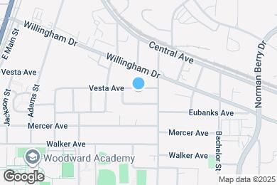Map image of the property - 1422 Vesta Ave