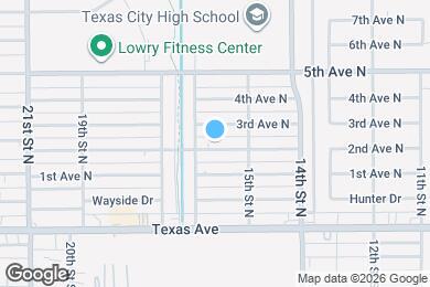 Map image of the property - 1526 2nd Ave N