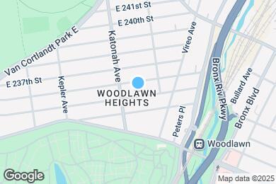 Map image of the property - 325 E 235th St