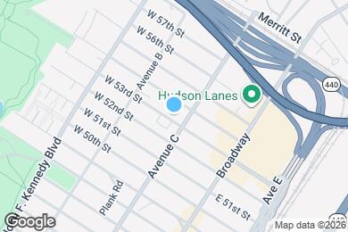 Map image of the property - 67 W 53rd St