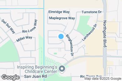 Map image of the property - 3426 Rancho Rio Way