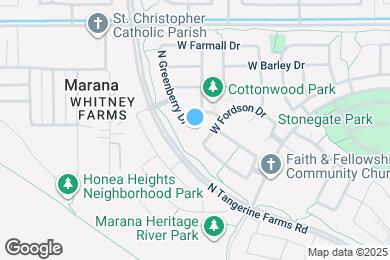 Map image of the property - 12600 N Brabant Dr