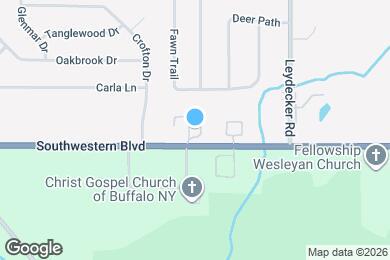 Map image of the property - Fox Trace Apartments