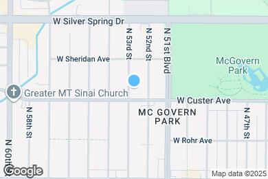 Map image of the property - 5418 N 53rd St