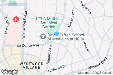 Map image of the property - 870 Hilgard Ave