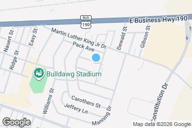 Map image of the property - 1114 Pecan Ave