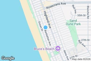 Map image of the property - 3206 Manhattan Ave