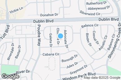 Map image of the property - 6423 Elsinore Dr