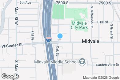 Map image of the property - 476 W Center St
