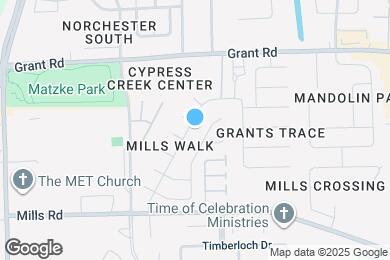 Map image of the property - 10531 Mills Walk Dr