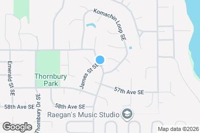 Map image of the property - 5407 Turnstone St SE