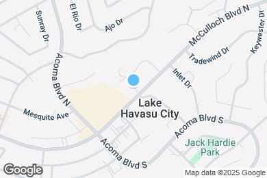 Map image of the property - 2291 McCulloch Blvd N