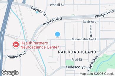 Map image of the property - 431 Minnehaha Ave E