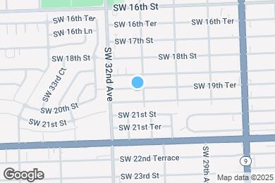 Map image of the property - 3110 SW 19th Ter