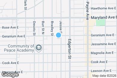 Map image of the property - 1131 Jessie St