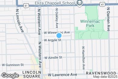 Map image of the property - 2257 W Argyle St