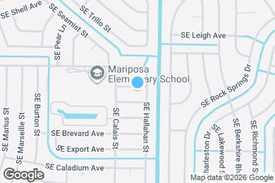 Map image of the property - 2774 SE Bishop Ave