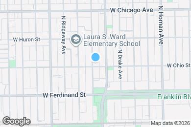 Map image of the property - 605 N Monticello Ave