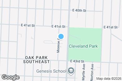 Map image of the property - 4139 Monroe Ave