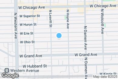 Map image of the property - 2132 W Ohio St