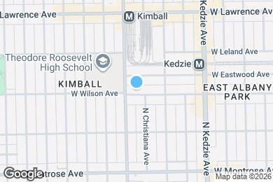 Map image of the property - 3346 W Wilson Ave