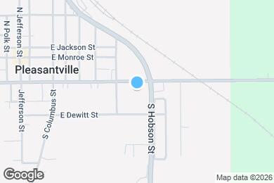 Map image of the property - 609 E Jasper St