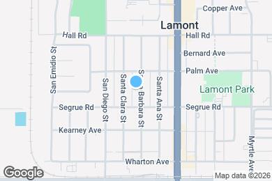 Map image of the property - 10800 Santa Barbara St
