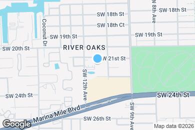 Map image of the property - 1029 SW 22nd St