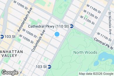 Map image of the property - Room in Shared 4 bed/2 bath home in Upper West Side