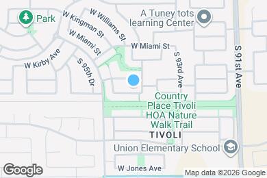 Map image of the property - 9414 W Heber Rd