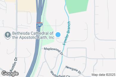 Map image of the property - 1998 Glenwood Downs Dr