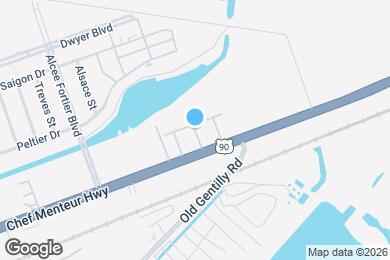 Map image of the property - 14765 Chef Menteur Hwy