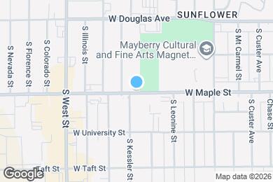 Map image of the property - 3630 W Maple St