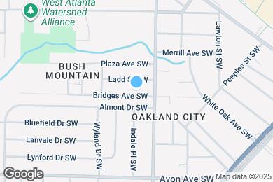 Map image of the property - 1241 Bridges Ave SW