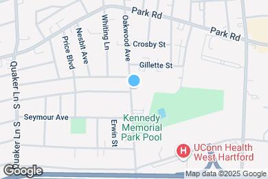 Map image of the property - 108 Oakwood Ave