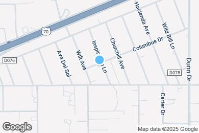 Map image of the property - 6550 Columbus Dr