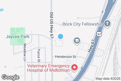 Map image of the property - 9th St Apartments