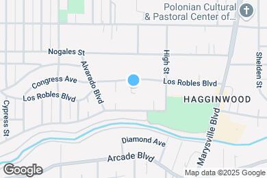 Map image of the property - 1310 Los Robles Blvd