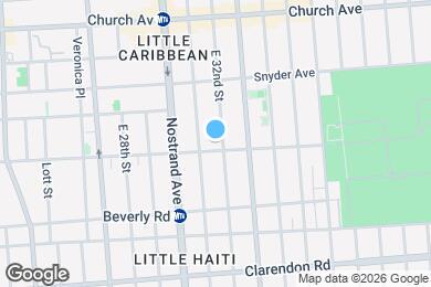 Map image of the property - 150 E 32nd St