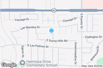 Map image of the property - 3713 Rosehedge Dr