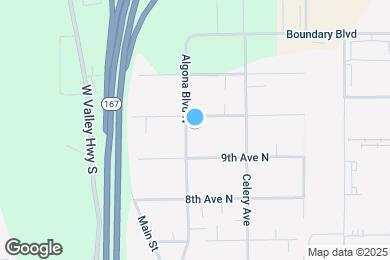 Map image of the property - 912 Algona Blvd N