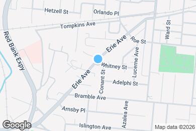 Map image of the property - 4412 Erie Ave