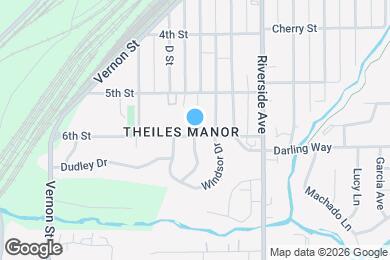 Map image of the property - 308 6th St