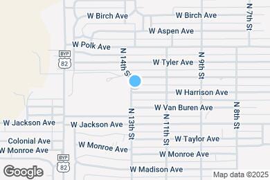 Map image of the property - 1218 W Harrison Ave