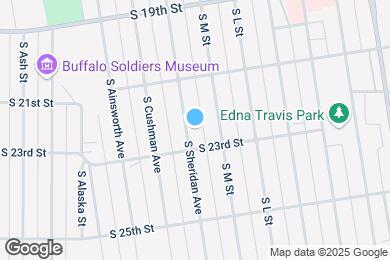 Map image of the property - 2141 S Sheridan Ave