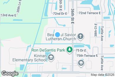 Map image of the property - 3558 74th Ave Cir E