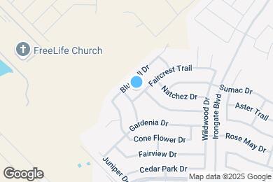 Map image of the property - 2059 Faircrest Trail