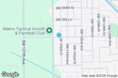 Map image of the property - 13314 SW 208th St